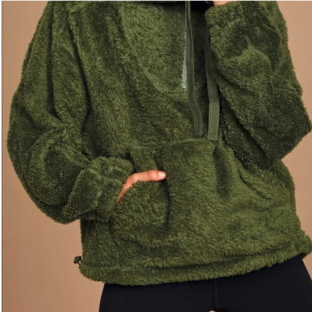 Free People Fleece Pullover Size S